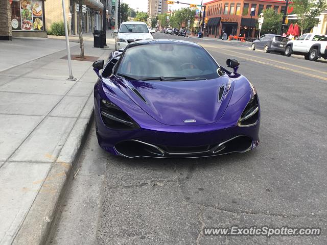 Mclaren 720S spotted in Calgary, Canada