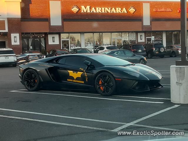 Lamborghini Aventador spotted in Hewlett, New York