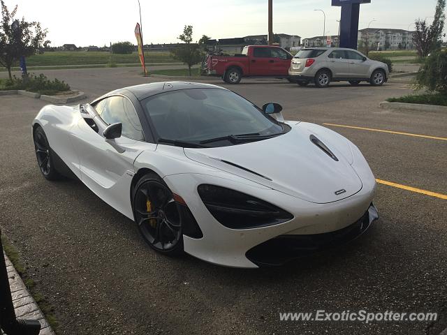 Mclaren 720S spotted in Sylvan Lake, Canada