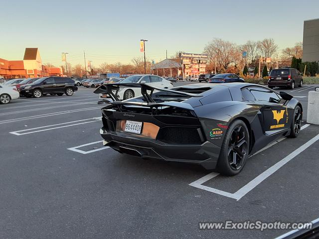 Lamborghini Aventador spotted in Hewlett, New York