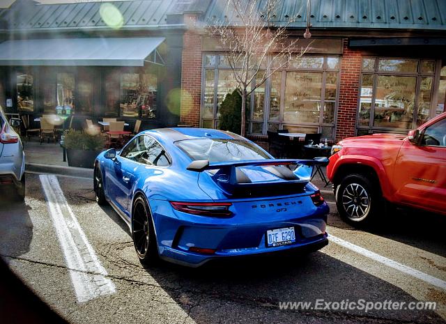 Porsche 911 GT3 spotted in Bloomfield Hills, Michigan