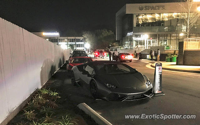 Lamborghini Huracan spotted in Raleigh, North Carolina