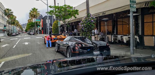 Pagani Huayra spotted in Rodeo drive, California