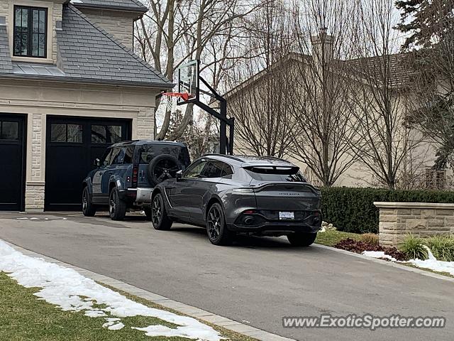 Aston Martin DBX spotted in Oakville, Canada