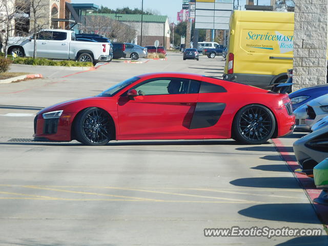 Audi R8 spotted in Dallas, Texas