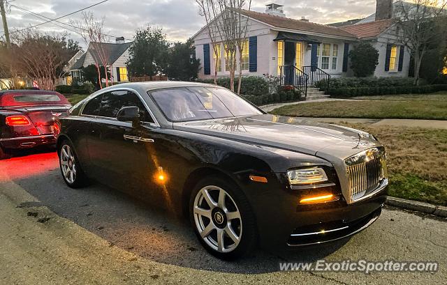 Rolls-Royce Wraith spotted in Jacksonville, Florida