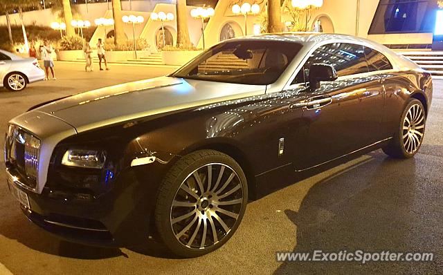 Rolls-Royce Wraith spotted in Vilamoura, Portugal