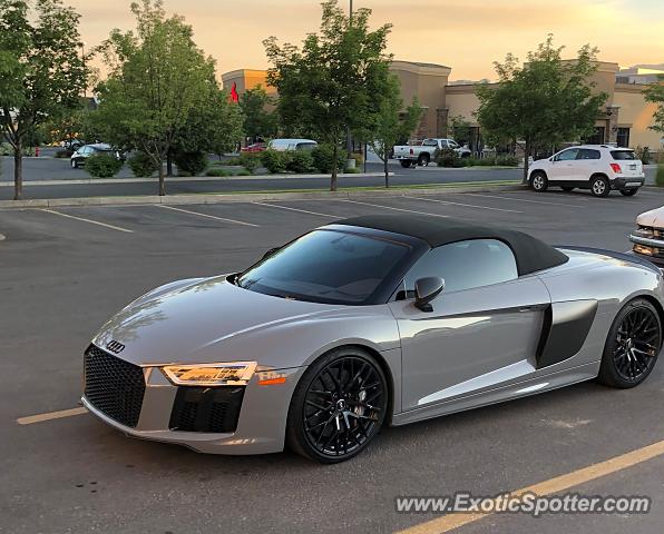 Audi R8 spotted in Logan, Utah