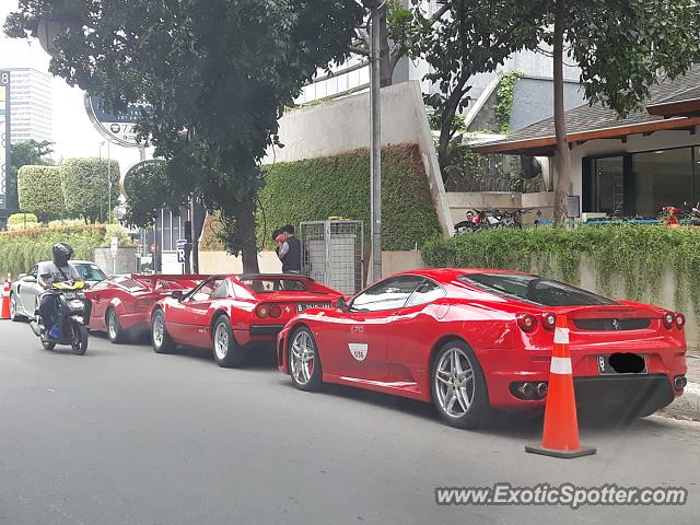 Ferrari F430 spotted in Jakarta, Indonesia