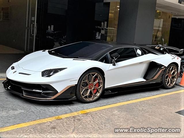 Lamborghini Aventador spotted in Kuala Lumpur, Malaysia