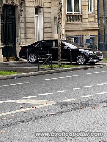 Mercedes Maybach spotted in Paris, France