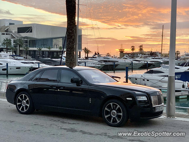 Rolls-Royce Ghost spotted in Vilamoura, Portugal