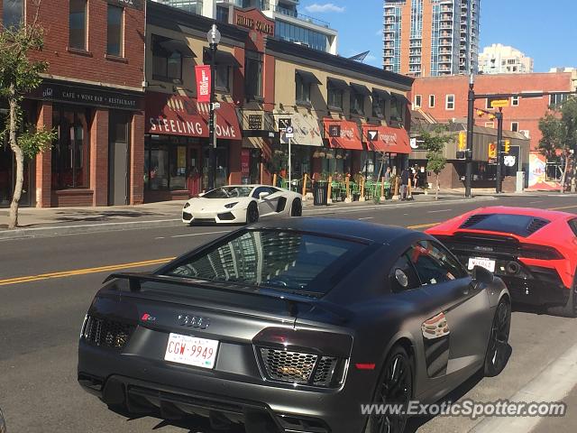 Lamborghini Aventador spotted in Calgary, Canada