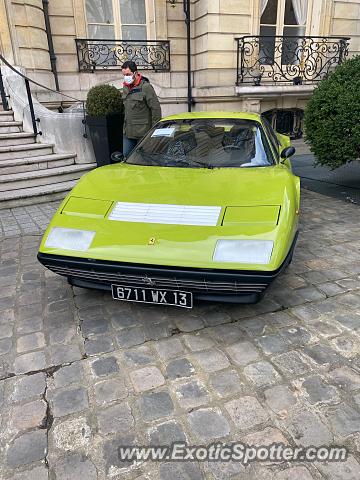 Ferrari 512BB spotted in PARIS, France