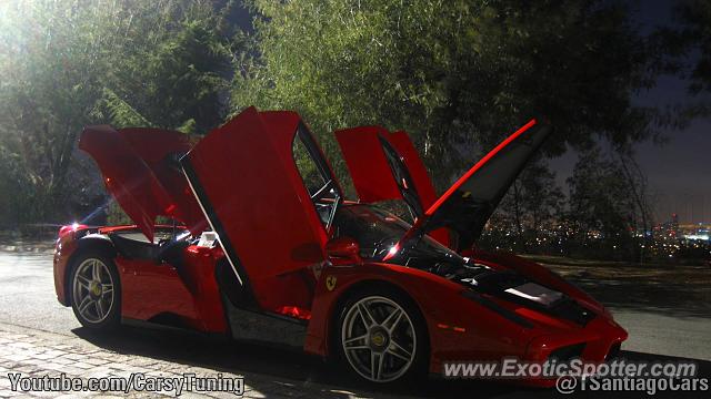Ferrari Enzo spotted in Santiago, Chile