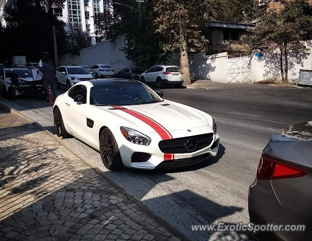 Mercedes AMG GT spotted in Tehran, Iran