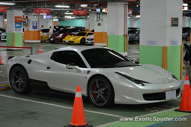 Ferrari 458 Italia spotted in Taipei, Taiwan