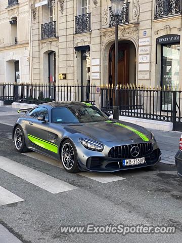 Mercedes AMG GT spotted in PARIS, France