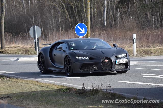 Bugatti Chiron spotted in Wolfsburg, Germany