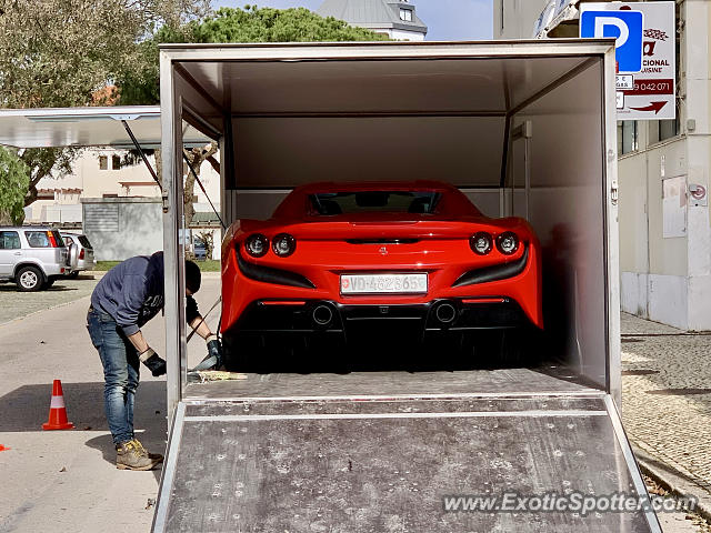 Ferrari F8 Tributo spotted in Vilamoura, Portugal