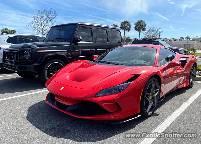 Ferrari F8 Tributo spotted in Jacksonville, Florida