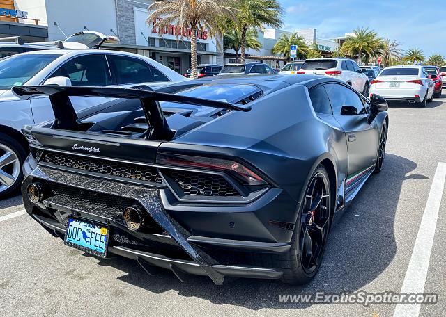 Lamborghini Huracan spotted in Jacksonville, Florida