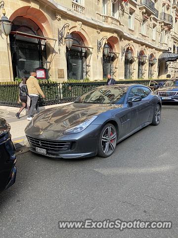 Ferrari GTC4Lusso spotted in PARIS, France