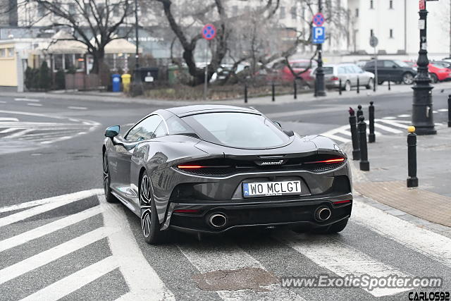 Mclaren GT spotted in Warsaw, Poland