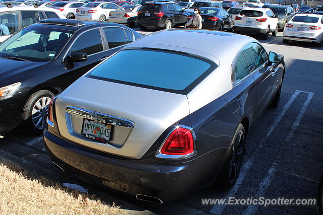 Rolls-Royce Wraith spotted in Buckhead, Georgia