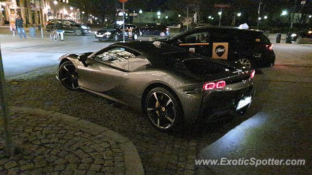 Ferrari SF90 Stradale spotted in Warsaw, Poland