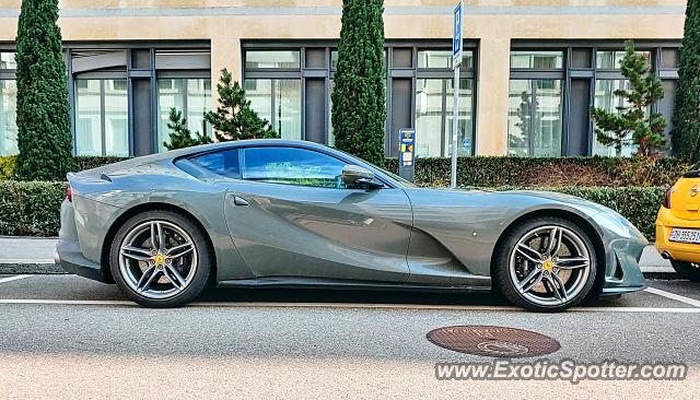 Ferrari 812 Superfast spotted in Zürich, Switzerland