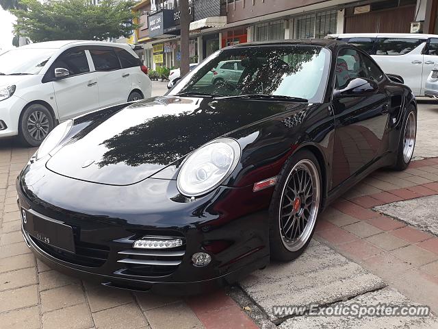 Porsche 911 Turbo spotted in Jakarta, Indonesia