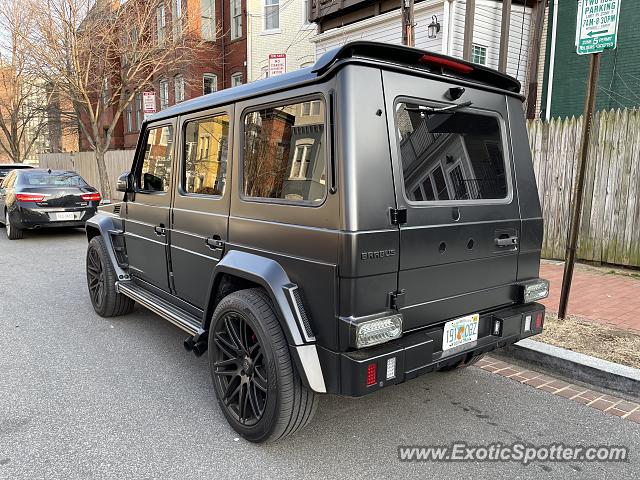 Mercedes 4x4 Squared spotted in Washington DC, United States