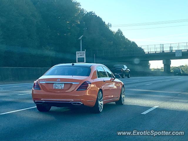 Mercedes Maybach spotted in Atlanta, Georgia