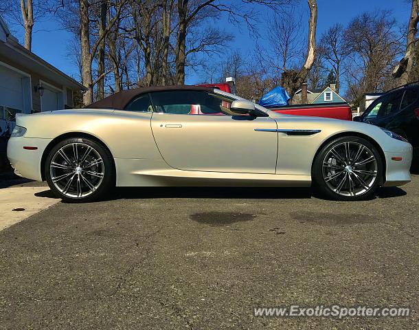 Aston Martin DB9 spotted in Scotch Plains, New Jersey