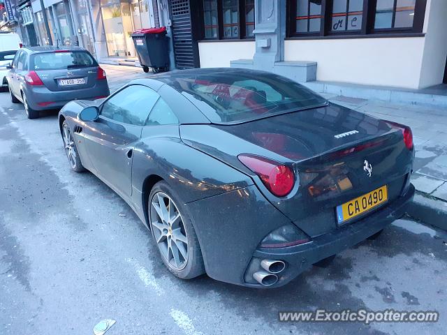 Ferrari California spotted in Liège, Belgium
