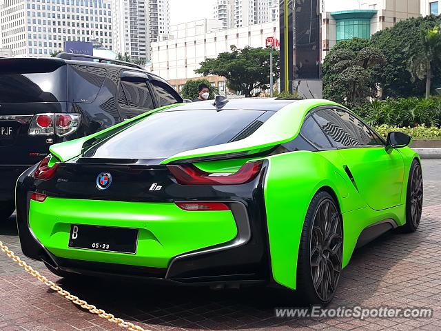 BMW I8 spotted in Jakarta, Indonesia