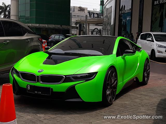 BMW I8 spotted in Jakarta, Indonesia