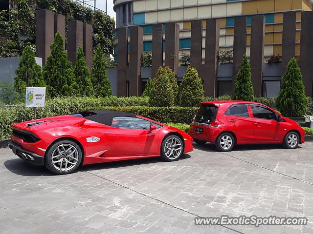 Lamborghini Huracan spotted in Sentul City, Indonesia