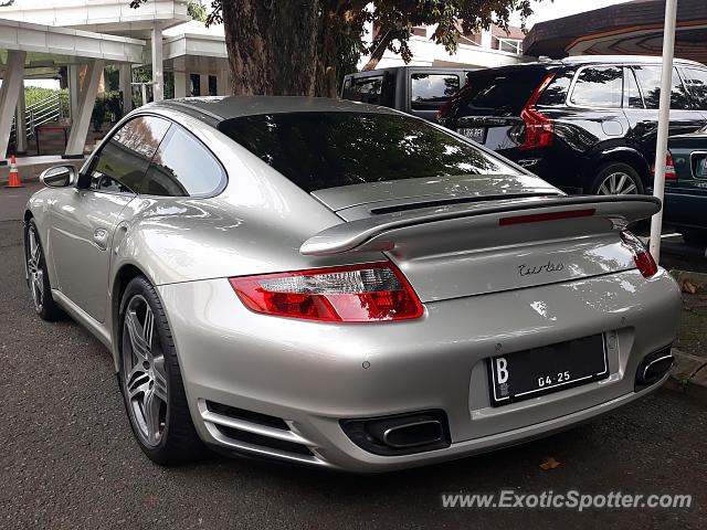 Porsche 911 Turbo spotted in Jakarta, Indonesia