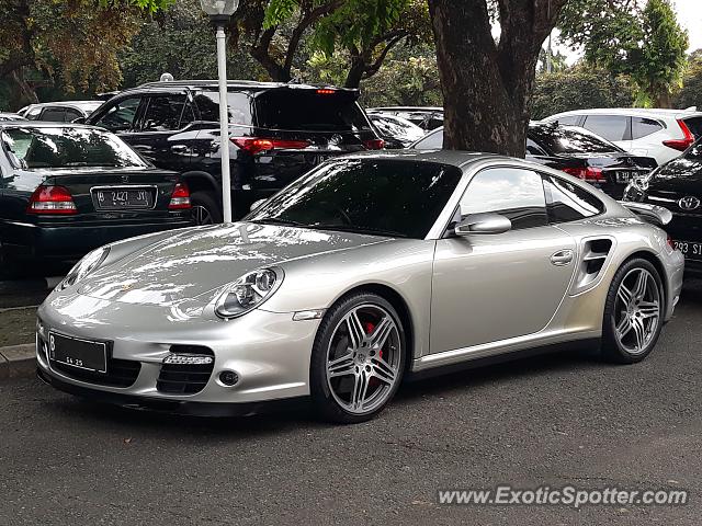 Porsche 911 Turbo spotted in Jakarta, Indonesia