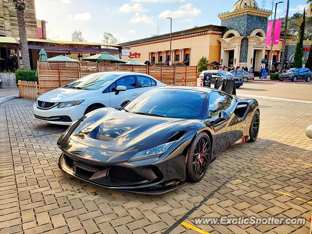 Ferrari F8 Tributo spotted in San Diego, California