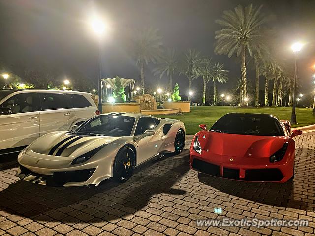 Ferrari 488 GTB spotted in Orlando, Florida