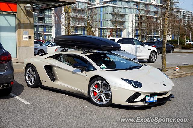 Lamborghini Aventador spotted in Vancouver, Canada