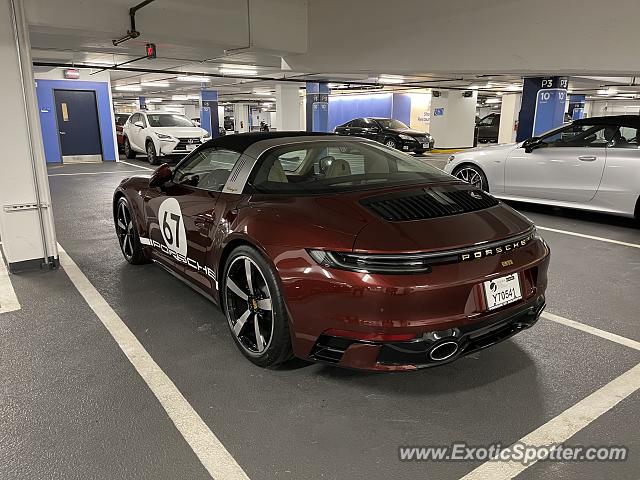 Porsche 911 spotted in Washington DC, United States