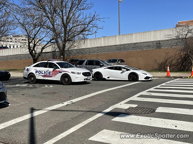 Lamborghini Huracan spotted in Washington DC, United States