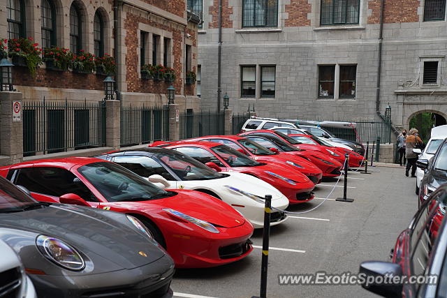 Ferrari F8 Tributo spotted in Québec, Canada