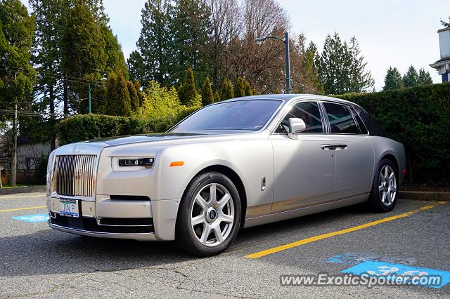 Rolls-Royce Phantom spotted in Vancouver, Canada