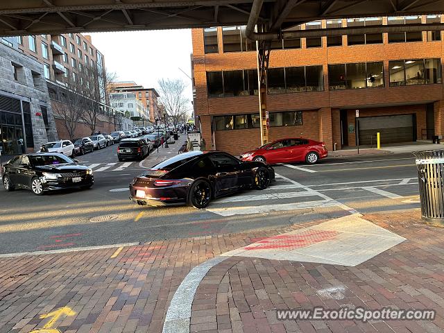 Porsche 911 GT3 spotted in Washington DC, United States