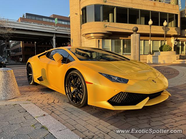 Lamborghini Huracan spotted in Washington DC, United States